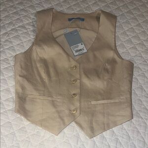 ANTONIO MELANI Natural Wool Vest